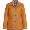 image:imageLands End Womens Reversible Barn Quilted JacketOrange GingerPlaid