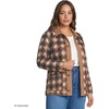 image:imageLands End Womens Reversible Barn Quilted JacketOrange GingerPlaid
