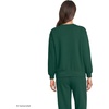 image:imageLands End Womens Serious Sweats Relaxed Quarter Zip Pullover SweatshirtPine