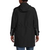 image:imageLands End Womens Squall Waterproof Hooded RaincoatBlack