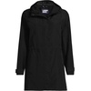 image:imageLands End Womens Squall Waterproof Hooded RaincoatBlack