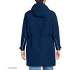 image:imageLands End Womens Squall Waterproof Hooded RaincoatDeep Sea Navy