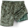 image:imageMens 7 Inch Volley Hydroliner Swim TrunksRich Olive Stipple Palm