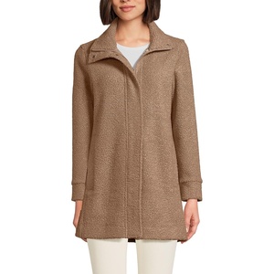 image:imageLands End Boucle Fleece CoatHoney Beige