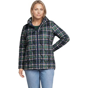 image:imageLands End FeatherFree Insulated JacketDark WalnutPine Plaid