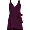 image:imageLands End Womens Side Tie Mini Swim DressDark Wine