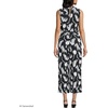 image:imageLands End Womens Sleeveless Creaseless Wrap Jumpsuit with Smocked WaistBlack Tropic Floral