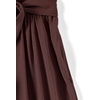 image:imageLands End Womens Sleeveless Creaseless Wrap Jumpsuit with Smocked WaistRich Seal Brown