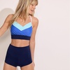 image:imageLands End Womens Tugless High Waisted Swim Boy ShortsDeep Sea Navy