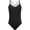 image:imageWomens Tugless QuickDry VNeck MultiWay High Leg One Piece SwimsuitBlack