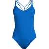 image:imageWomens Tugless QuickDry VNeck MultiWay High Leg One Piece SwimsuitBright Cobalt Blue