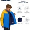 image:imageLands End Boys Squall Waterproof Fleece Lined Insulated JacketCobalt