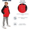 image:imageLands End Boys Squall Waterproof Fleece Lined Insulated JacketFiery Red