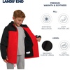 image:imageLands End Boys Squall Waterproof Fleece Lined Insulated JacketFiery Red
