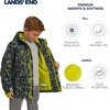 image:imageLands End Boys Squall Waterproof Fleece Lined Insulated JacketOlive Camouflage