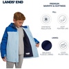 image:imageLands End Boys Squall Waterproof Fleece Lined Insulated JacketSky Blue
