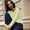 image:imageLands End Cashmere SweaterFluorescent Green