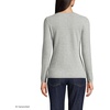 image:imageLands End Cashmere SweaterGrayBlack Donegal