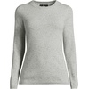 image:imageLands End Cashmere SweaterGrayBlack Donegal