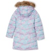 image:imageLands End Girls Fleece Lined CoatGlacierPastelBluePink
