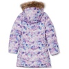 image:imageLands End Girls Fleece Lined CoatTie DyeEnglish Lavender