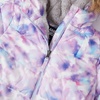 image:imageLands End Girls Fleece Lined CoatTie DyeEnglish Lavender