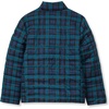image:imageLands End Kids Insulated Down Alternative ThermoPlume JacketDark Green Blackwatch Plaid