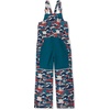 image:imageLands End Kids Iron Knee Insulated Winter Snow BibsCanyonTurquoiseOrange