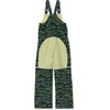image:imageLands End Kids Iron Knee Insulated Winter Snow BibsGeo CamoGreenLime