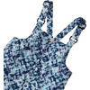 image:imageLands End Kids Iron Knee Insulated Winter Snow BibsGeoBluePink