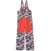 image:imageLands End Kids Iron Knee Insulated Winter Snow BibsMountainGrayBright Orange