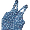 image:imageLands End Kids Iron Knee Insulated Winter Snow BibsSnowflakeSky Blue
