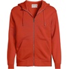 image:imageLands End Mens Long Sleeve RainDefense Serious Sweats Full Zip HoodieBourbon