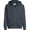 image:imageLands End Mens Long Sleeve RainDefense Serious Sweats Full Zip HoodieSteel Gray