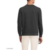 image:imageLands End Mens Long Sleeve Serious Sweats Crewneck SweatshirtDark Charcoal Heather