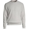image:imageLands End Mens Long Sleeve Serious Sweats Crewneck SweatshirtGray Heather