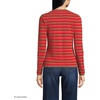 image:imageLands End Womens Cashmere Cardigan SweaterCompass RedCamel Breton