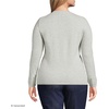 image:imageLands End Womens Cashmere Cardigan SweaterGray Heather
