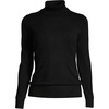 image:imageLands End Womens Cashmere Turtleneck SweaterBlack