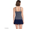 image:imageLands End Womens Chlorine Resistant Wrap Tankini Swimsuit TopNavyBlue Ditsy Floral