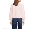 image:imageLands End Womens Fuzzy Eyelash Cable Cardigan SweaterBlush
