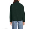 image:imageLands End Womens Half Zip Cozy Sherpa Fleece PulloverWoodland Forest