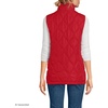 image:imageLands End Womens Quilted Puffer VestCompass Red