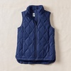 image:imageLands End Womens Quilted Puffer VestDeep Sea Navy