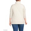 image:imageLands End Womens Quilted Puffer VestIvory