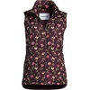 image:imageLands End Womens Quilted Puffer VestLush Burgundy Tossed Floral