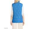 image:imageLands End Womens Quilted Puffer VestMuted Cobalt Blue