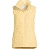 image:imageLands End Womens Quilted Puffer VestPale Sunbeam Yellow