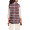 image:imageLands End Womens Quilted Puffer VestRich Red Plaid