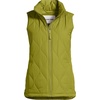 image:imageLands End Womens Quilted Puffer VestVintage Lime Green